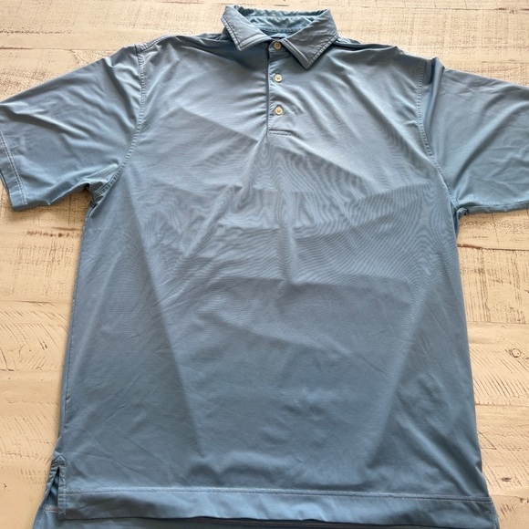 Footjoy FJ Men’s Blue Polo Shirt - Large - Picture 3 of 9